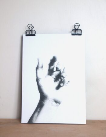 Tirage du dessin original "Help"