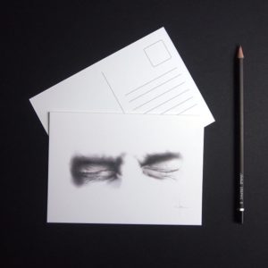 ChristopheMoreau-dessin-yeux-escape-cartepostale